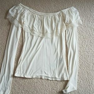 Hollister off the Shoulder top
